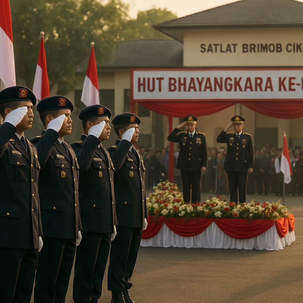 Kenangan 80 Tahun Bakti: Upacara Kemilau Bhayangkara Dibuka di Cikeas