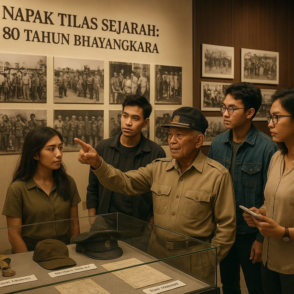 Napak Tilas Sejarah: Pameran Artefak dan Foto Perjalanan 80 Tahun Bhayangkara