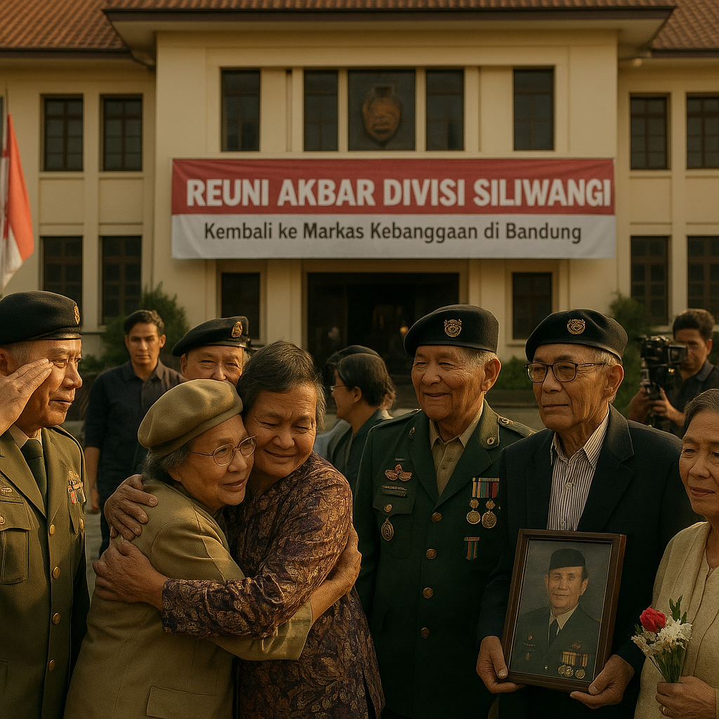 Reuni Akbar Divisi Siliwangi, Kembali ke Markas Kebanggaan di Bandung