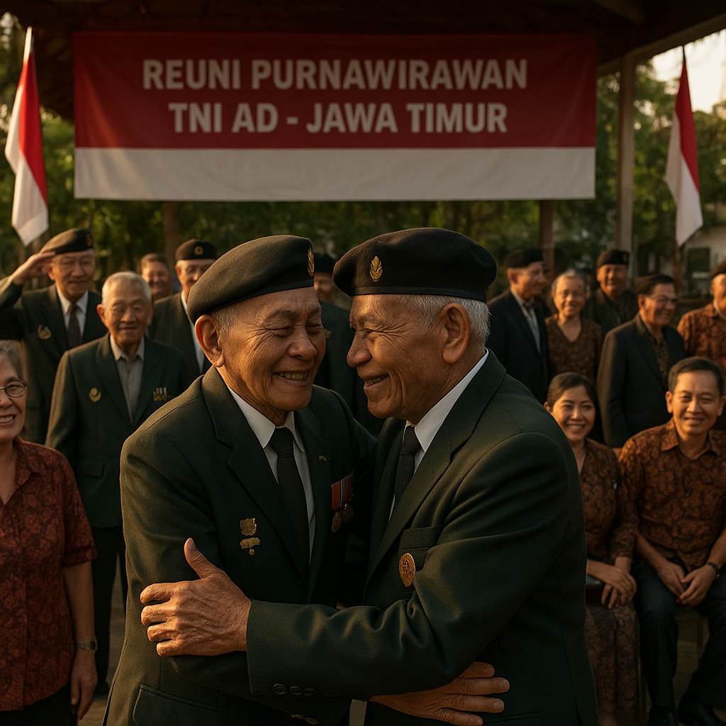 Purnawirawan TNI AD Kumpul dalam Reuni Akbar, Kenang Masa Dinas dan Perkuat Silaturahmi