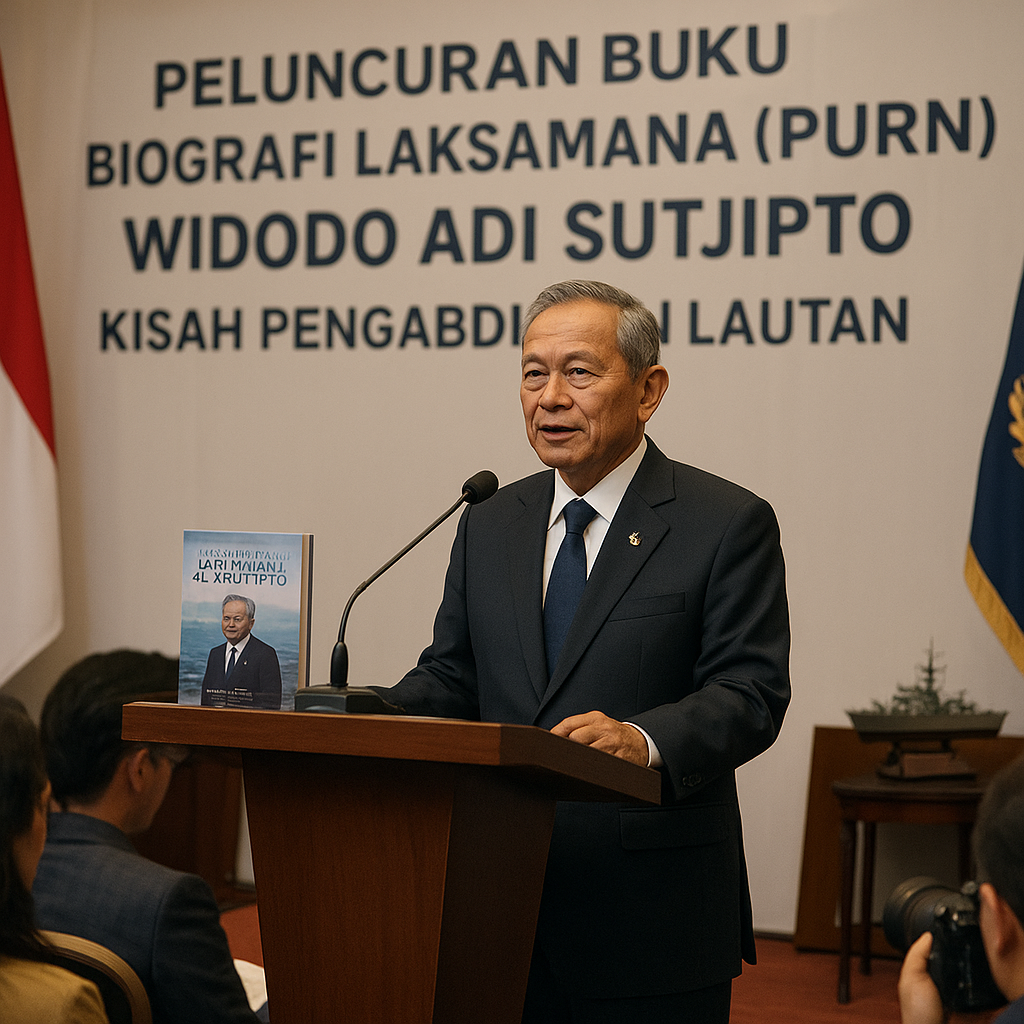 Peluncuran Buku Biografi Laksamana (Purn) Widodo Adi Sutjipto, Kisah Pengabdian di Lautan