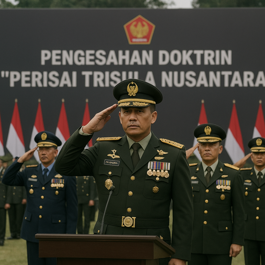 Pangdam Diponegoro Ikuti Pengesahan Doktrin Baru TNI 'Perisai Trisula Nusantara', Jadi Acuan Hadapi Ancaman Modern