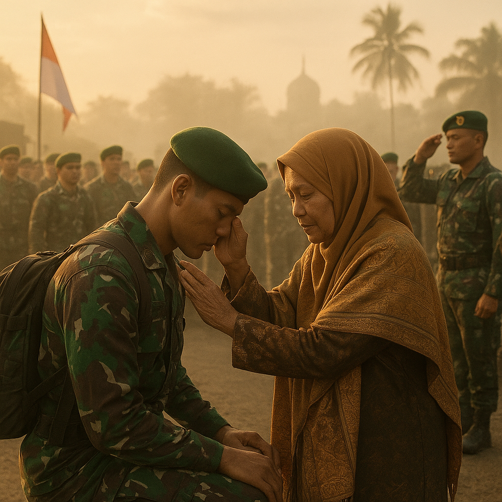 Pengawal Perbatasan Negeri: 450 Prajurit Yonif 117/Ksatria Yudha Aceh Berangkat Membawa Doa dan Restu