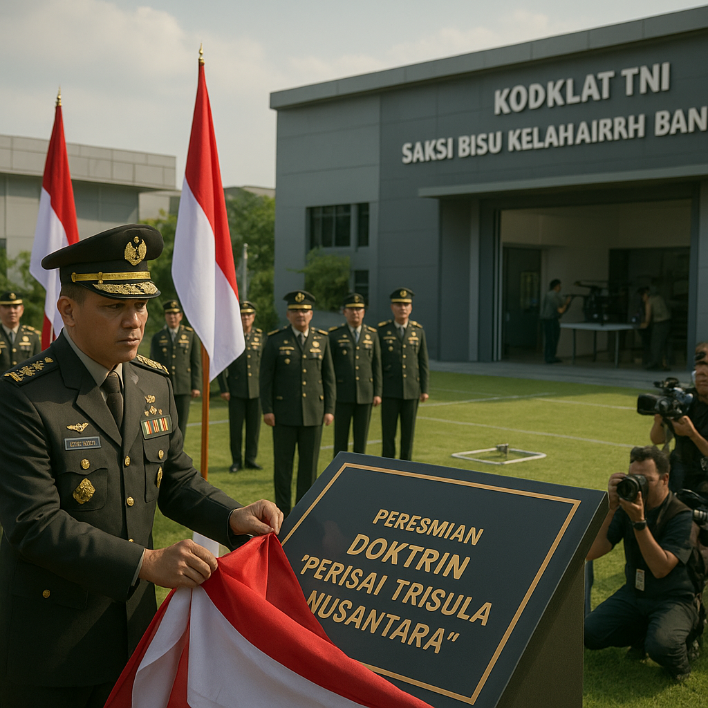 Kodiklat TNI Menjadi Saksi Bisu Kelahiran Doktrin Baru "Perisai Trisula Nusantara"
