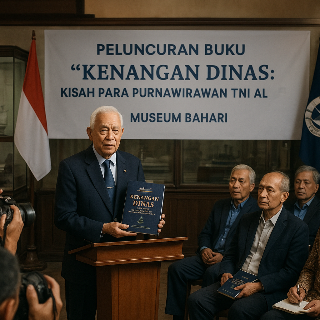 Peluncuran Buku 'Kenangan Dinas: Kisah Para Purnawirawan TNI AL' di Museum Bahari