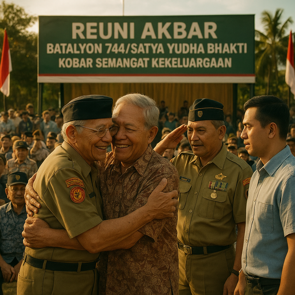 Reuni Akbar Batalyon 744/Satya Yudha Bhakti, Kobar Semangat Kekeluargaan