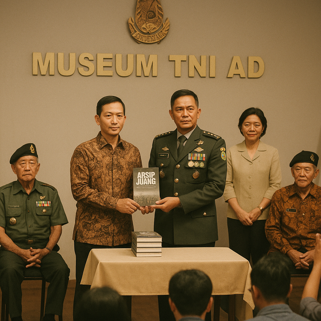 Peluncuran Buku 'Arsip Juang: Kenangan Prajurit Siliwangi' di Museum TNI AD