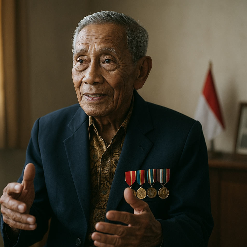 Wawancara Khusus dengan Veteran Perang Kemerdekaan, Usia 95 Tahun Masih Semangat Bercerita