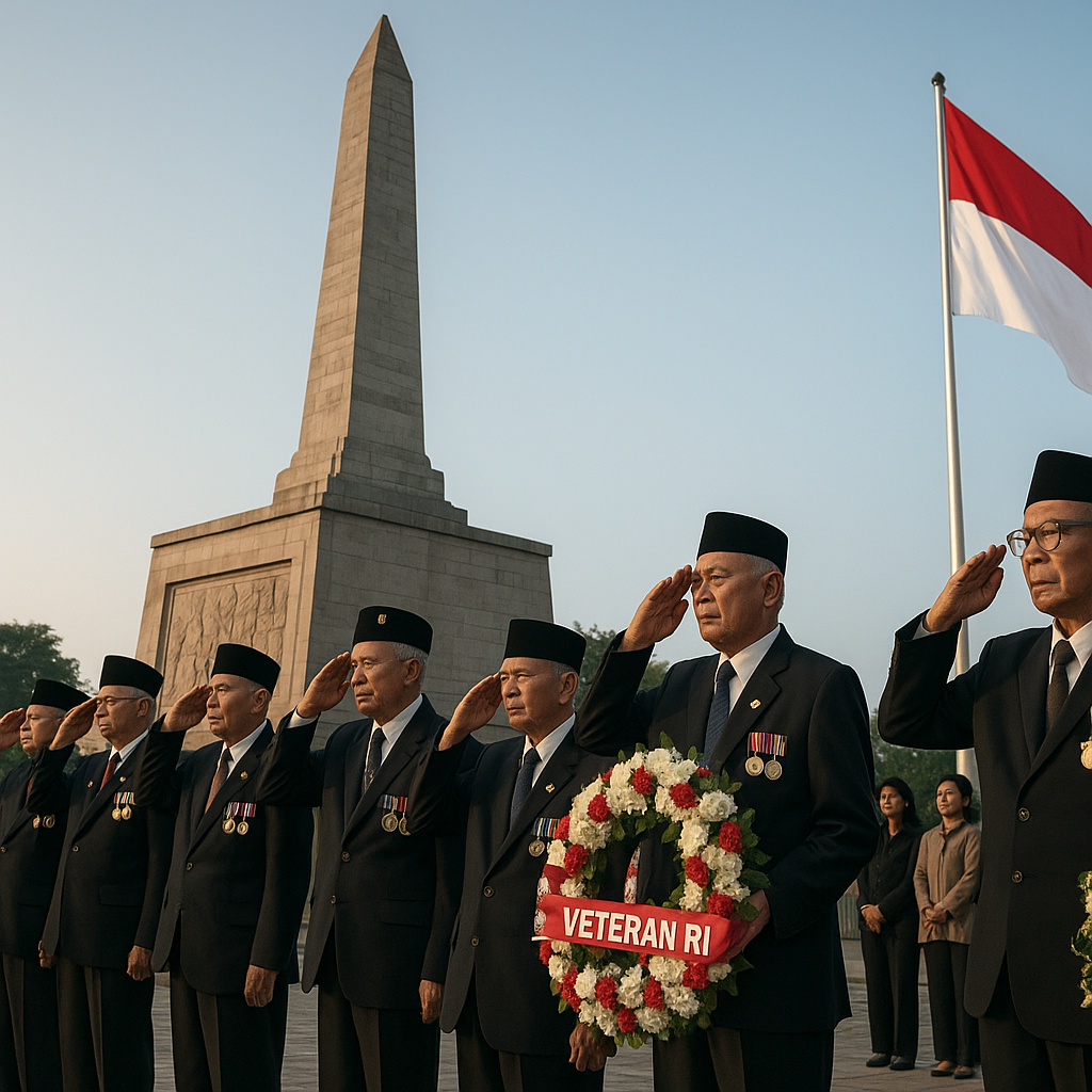 Upacara Kenangan: Purnawirawan Gelar Renungan di Monumen Yogya Kembali