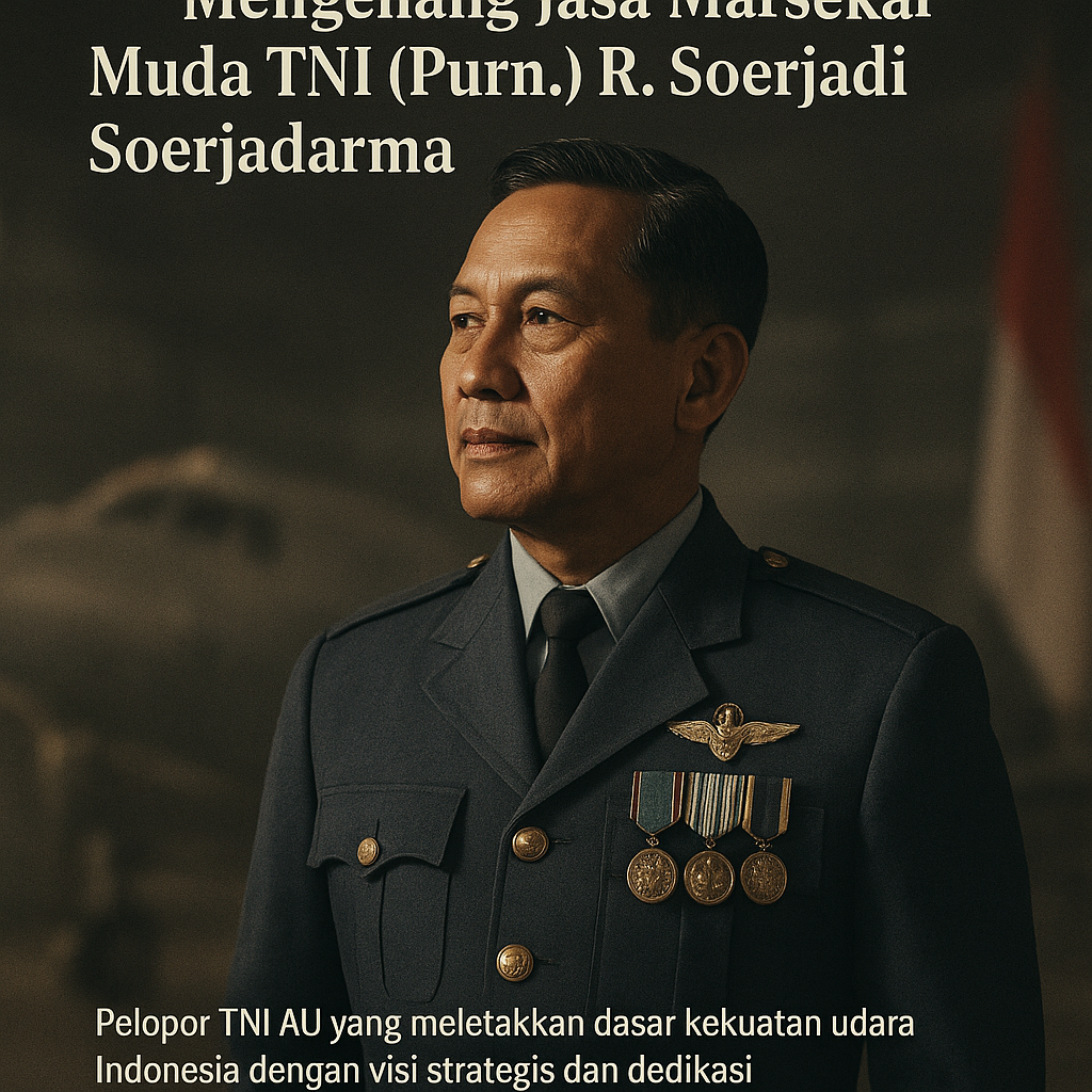 Profil Sang Pelopor: Mengenang Jasa Marsekal Muda TNI (Purn.) R. Soerjadi Soerjadarma