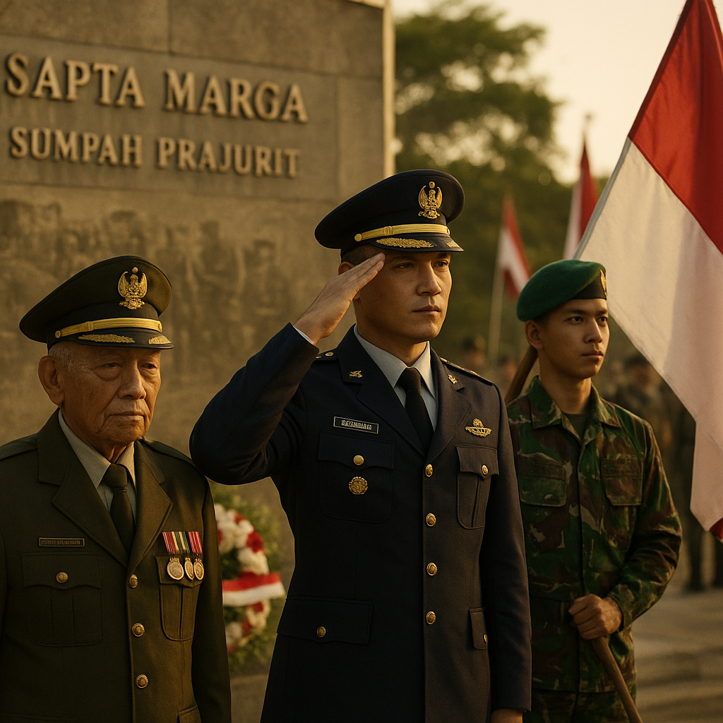 Peringatan HUT ke-80 TNI: Napak Tilas Perjuangan Menjaga Kedaulatan sejak Proklamasi