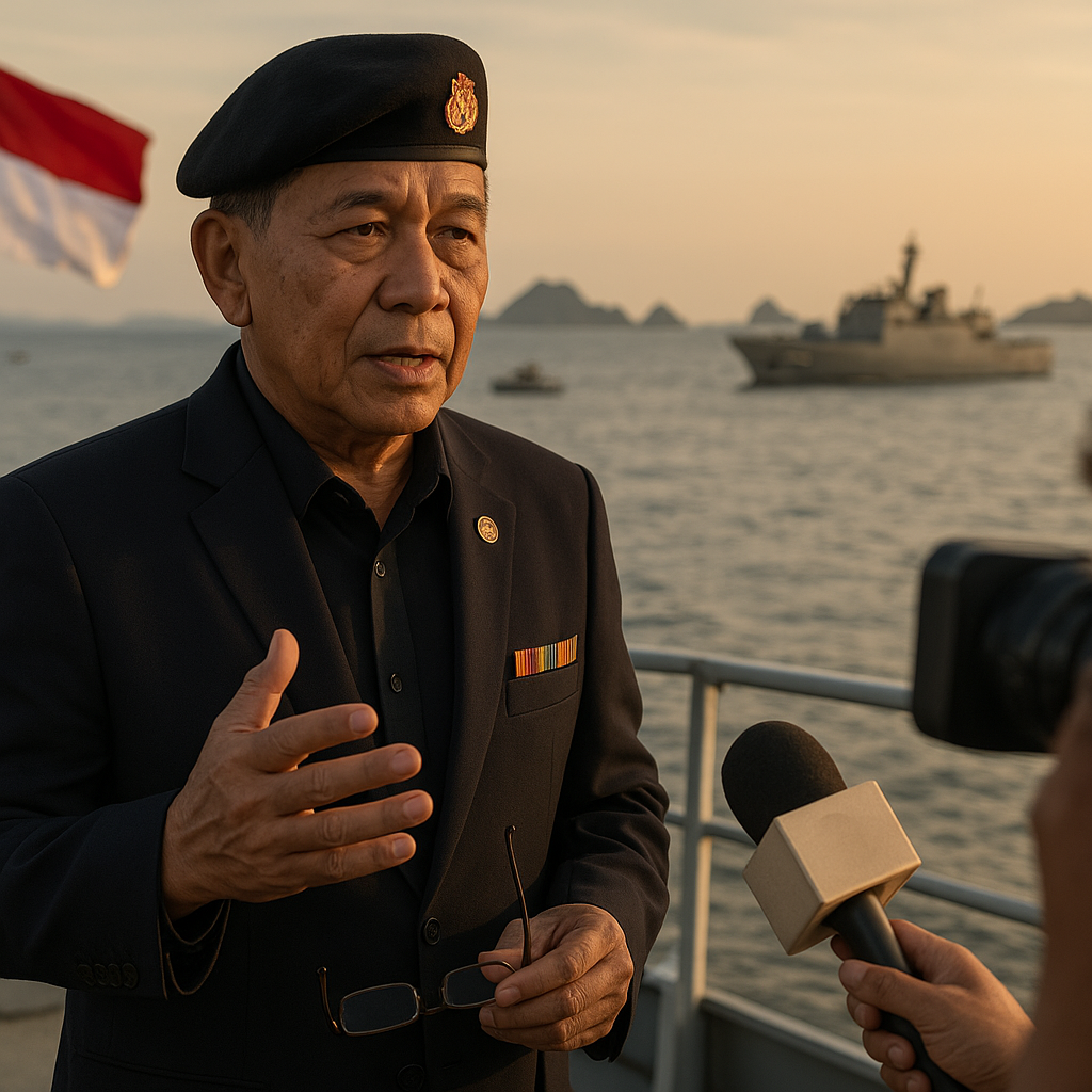 Purnawirawan Jenderal Marinir Berbagi Kisah tentang Pertempuran Laut di Wilayah Natuna