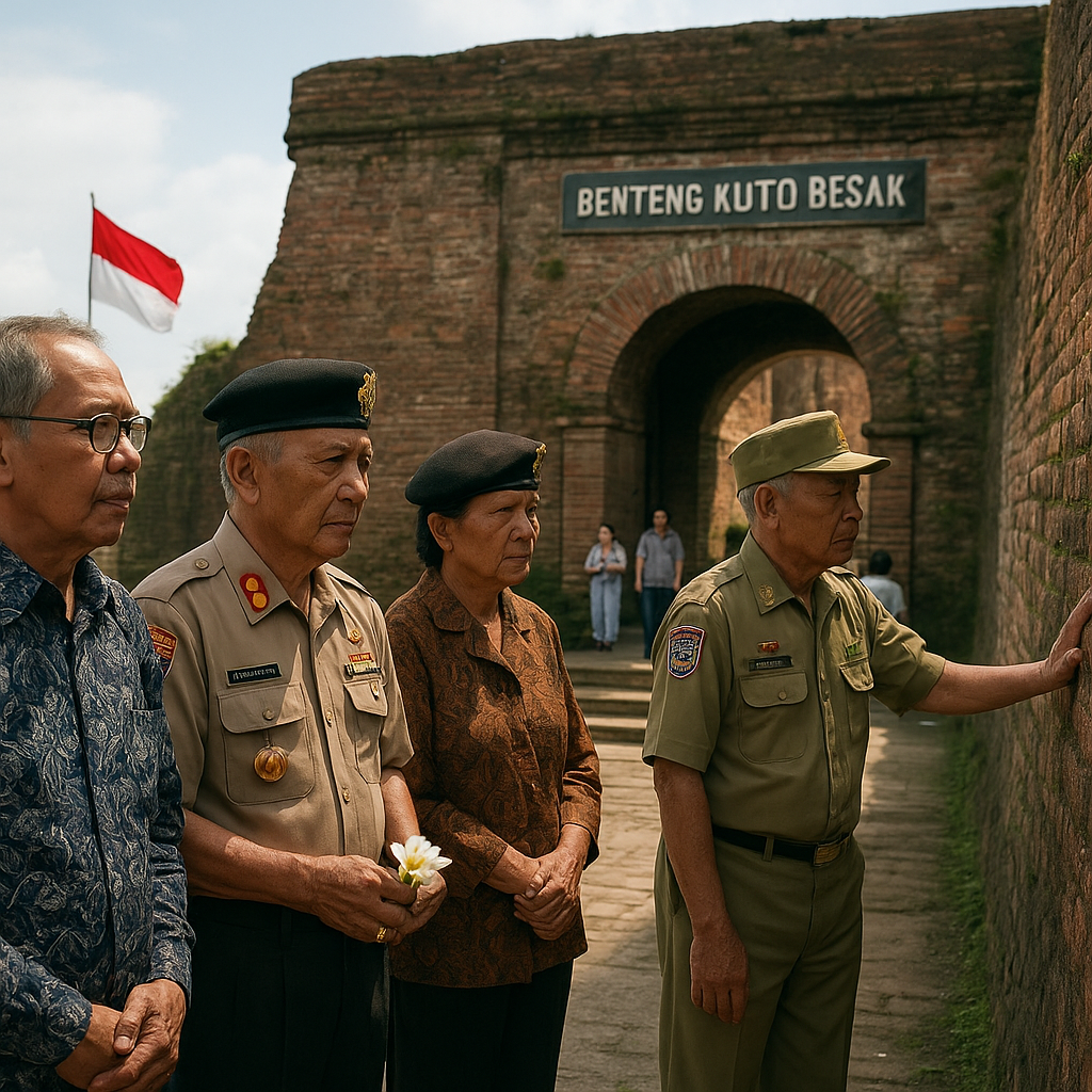 Memaknai Hari Bhayangkara dengan Napak Tilas ke Benteng Kuto Besak Palembang