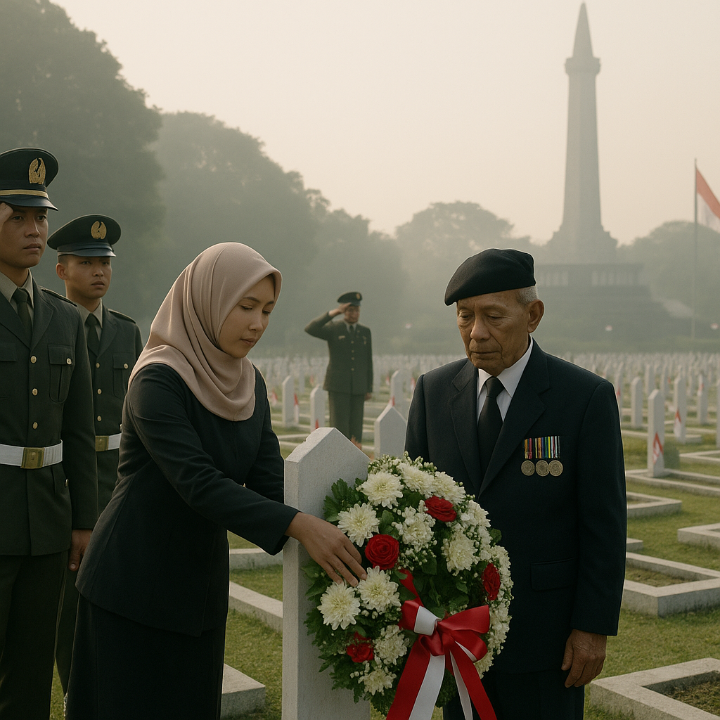 Upacara Ziarah ke TMP Kalibata, Menghormati Arwah Para Pahlawan Kusuma