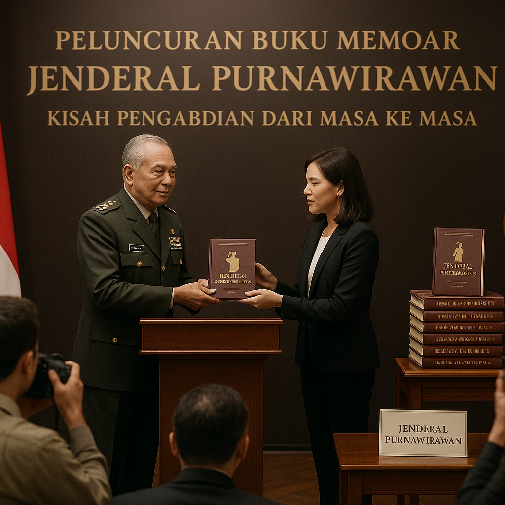Peluncuran Buku Memoar Jenderal Purnawirawan: Kisah Pengabdian dari Masa ke Masa