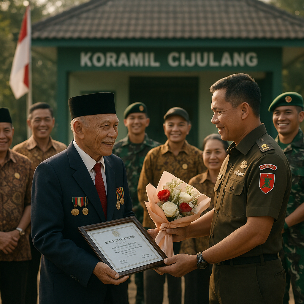 Komsos Veteran Cijulang: Penghargaan Tulus dan Kebersamaan Abadi