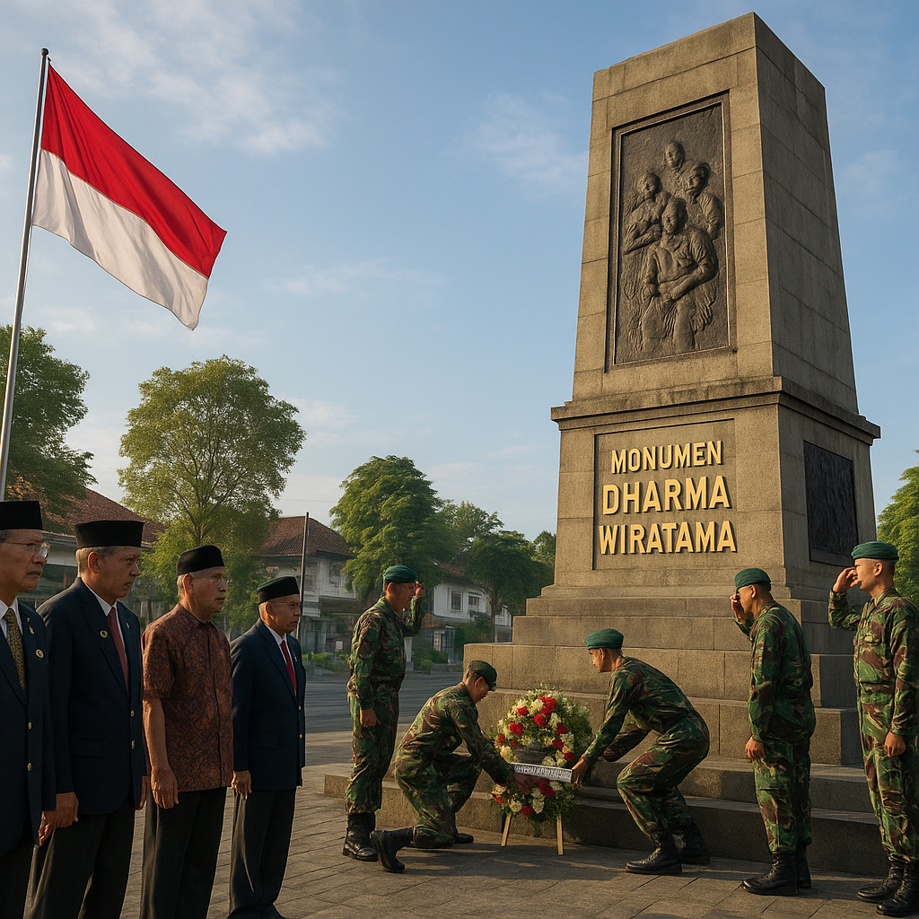 Napak Tilas Jejak Sejarah di Monumen Dharma Wiratama