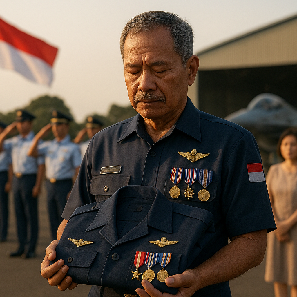 Kebanggaan Purnawirawan TNI AU: Seragam Terakhir dan Kenangan di Angkasa