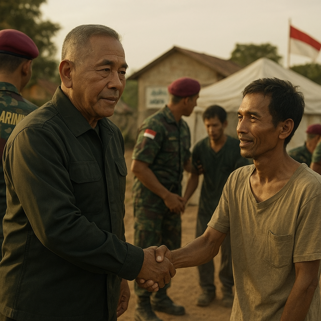 Kisah Ryamizard Ryacudu Bersama Marinir Bebaskan Tawanan di Kamboja