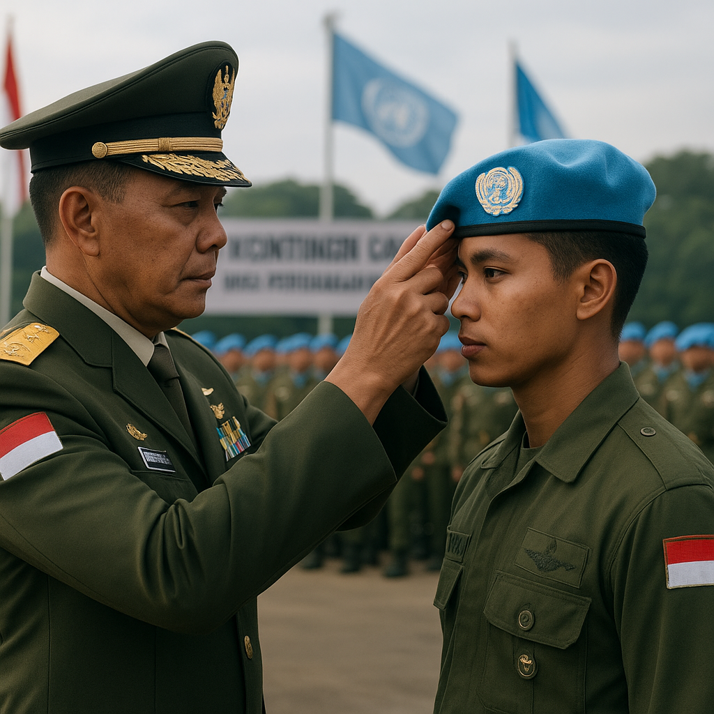 Terima Baret Biru, 175 Prajurit TNI Siap Emban Misi Perdamaian di Kongo