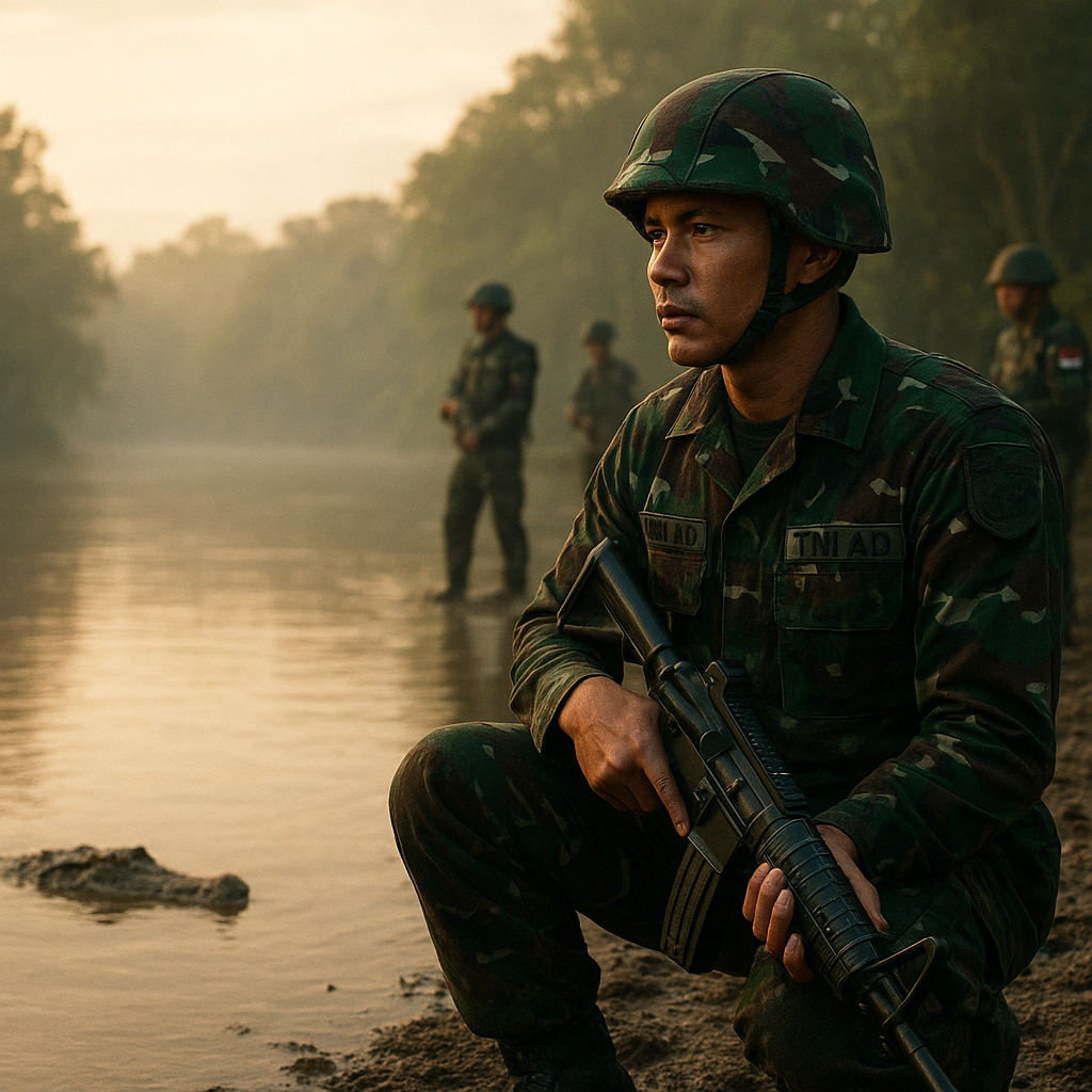 Keren dan Mematikan, Filosofi Satuan TNI AD Ini Terinspirasi dari Predator Buaya!