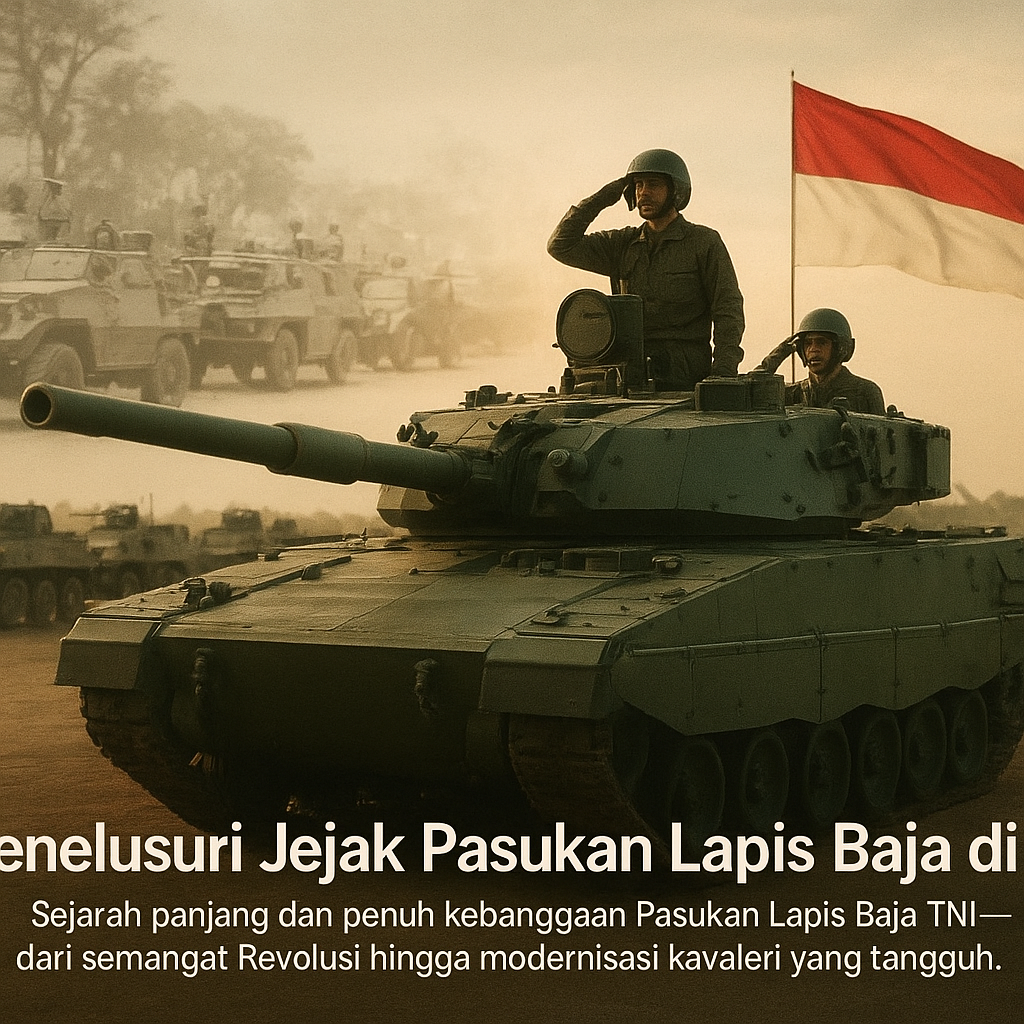 Menelusuri Jejarah Pasukan Lapis Baja di Tentara Nasional Indonesia (TNI)