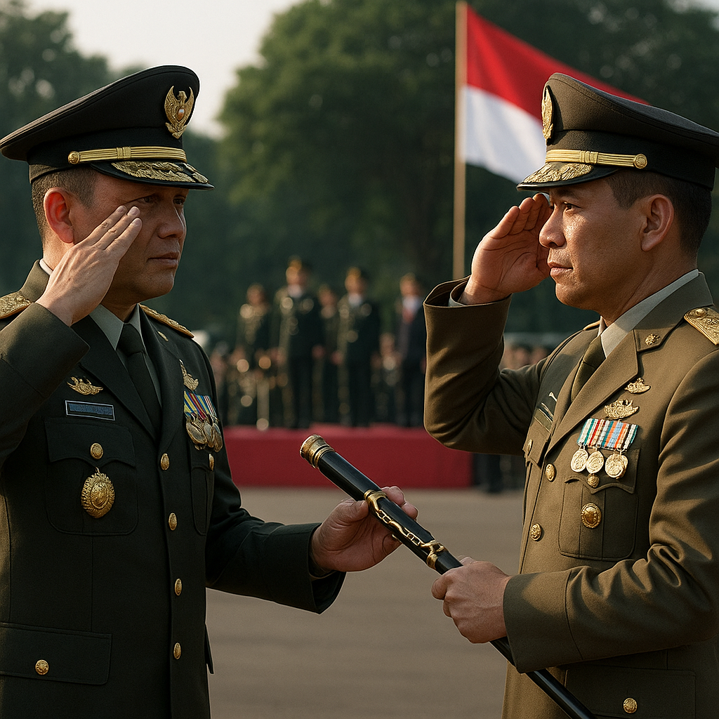 Tradisi Serah Terima Jabatan di Jajaran TNI: Penghormatan akan Rantai Komando