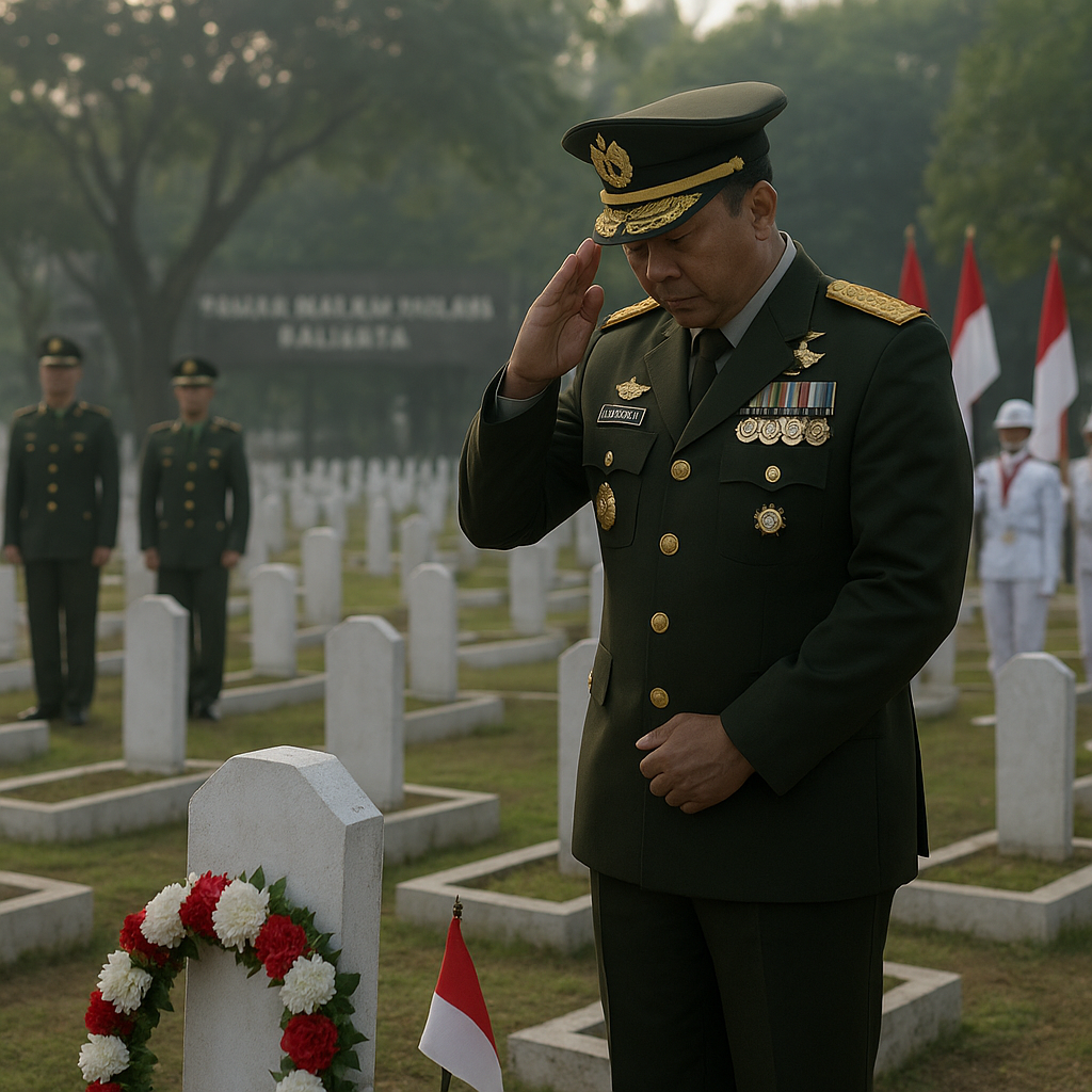 Refleksi Kasad di Makam Pahlawan, Kenang Jejak Pengabdian Para Pendahulu