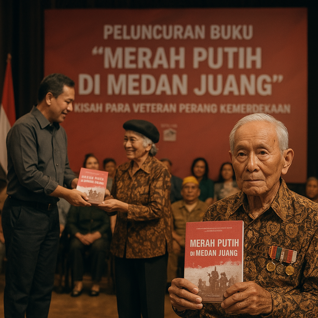 Peluncuran Buku 'Merah Putih di Medan Juang': Kisah Para Veteran Perang Kemerdekaan