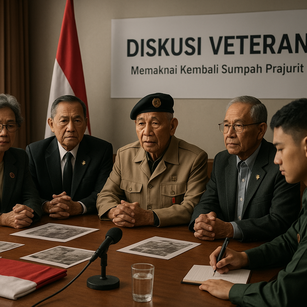 Diskusi Veteran: 'Memaknai Kembali Sumpah Prajurit dalam Konteks Kekinian'