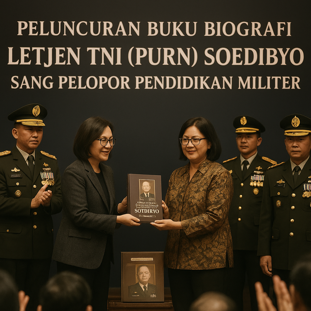 Peluncuran Buku Biografi Letjen TNI (Purn) Soedibyo, Sang Pelopor Pendidikan Militer