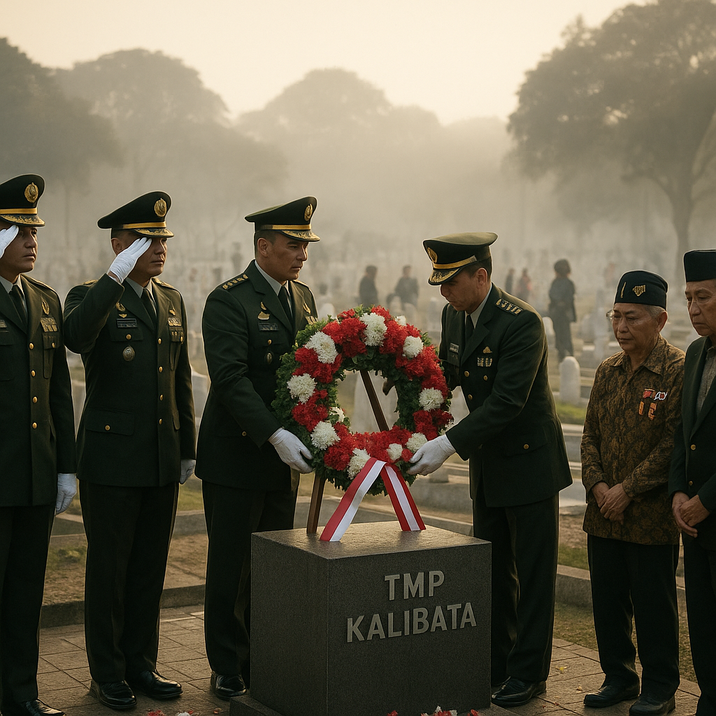 Peringatan Hari Juang Kartika TNI AD, Ziarah ke TMP Kalibata dan Renungan Sejarah