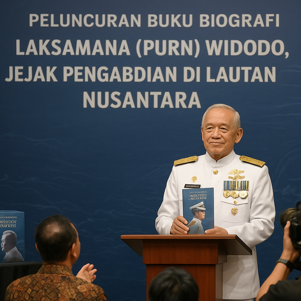 Peluncuran Buku Biografi Laksamana (Purn) Widodo, Jejak Pengabdian di Lautan Nusantara