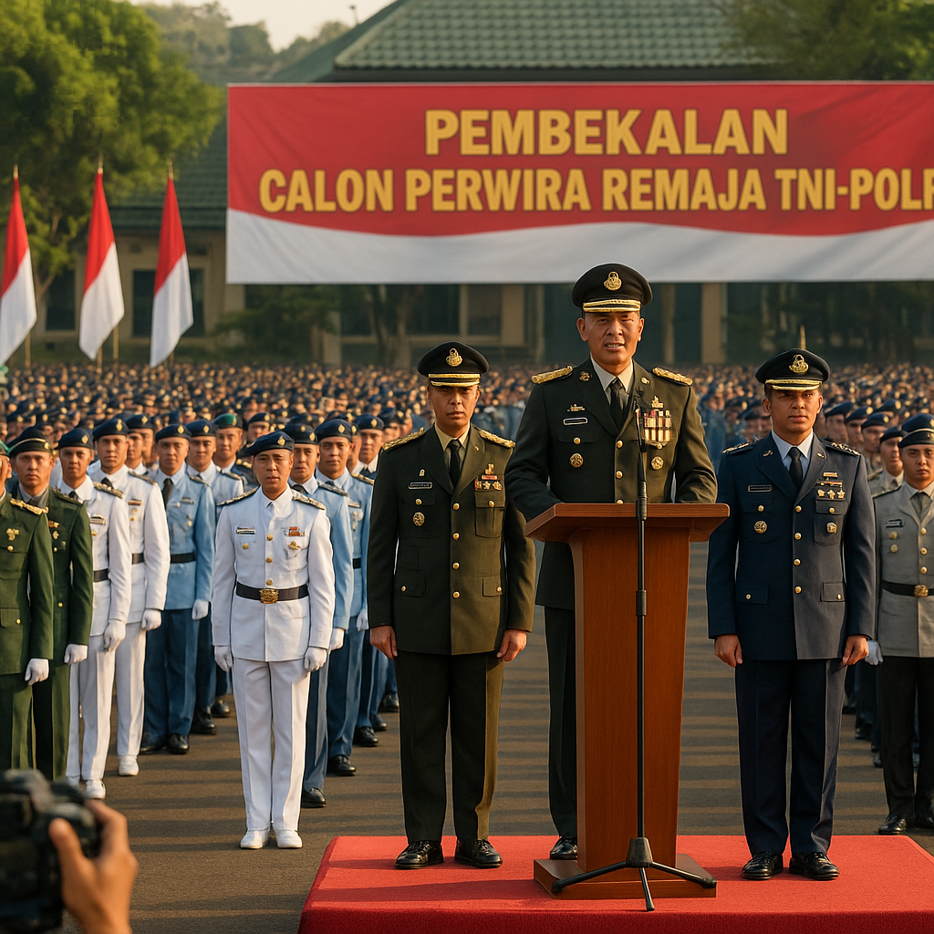 Para Calon Perwira Remaja TNI-Polri Terima Pembekalan dari Pimpinan Tertinggi