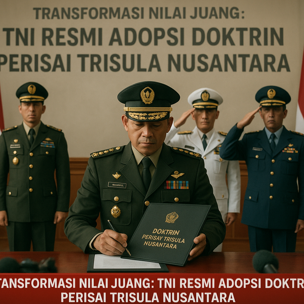 Transformasi Nilai Juang: TNI Resmi Adopsi Doktrin Perisai Trisula Nusantara
