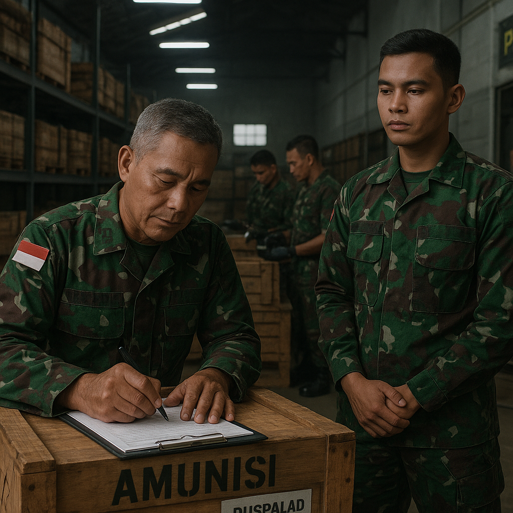 Menyusuri Kronologi Tugas: Saat Pengabdian Berakhir di Gudang Amunisi Puspalad