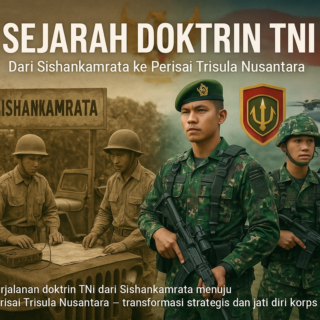 Sejarah Doktrin TNI: Dari Sishankamrata ke Perisai Trisula Nusantara