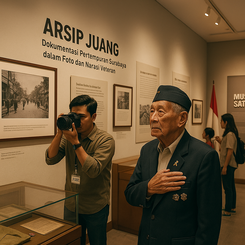 Arsip Juang: Dokumentasi Pertempuran Surabaya 1945 dalam Foto dan Narasi Veteran