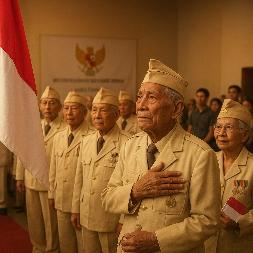 Reuni Emas Pasukan Pengibar Bendera 1945, Kenang Detik-Detik Proklamasi