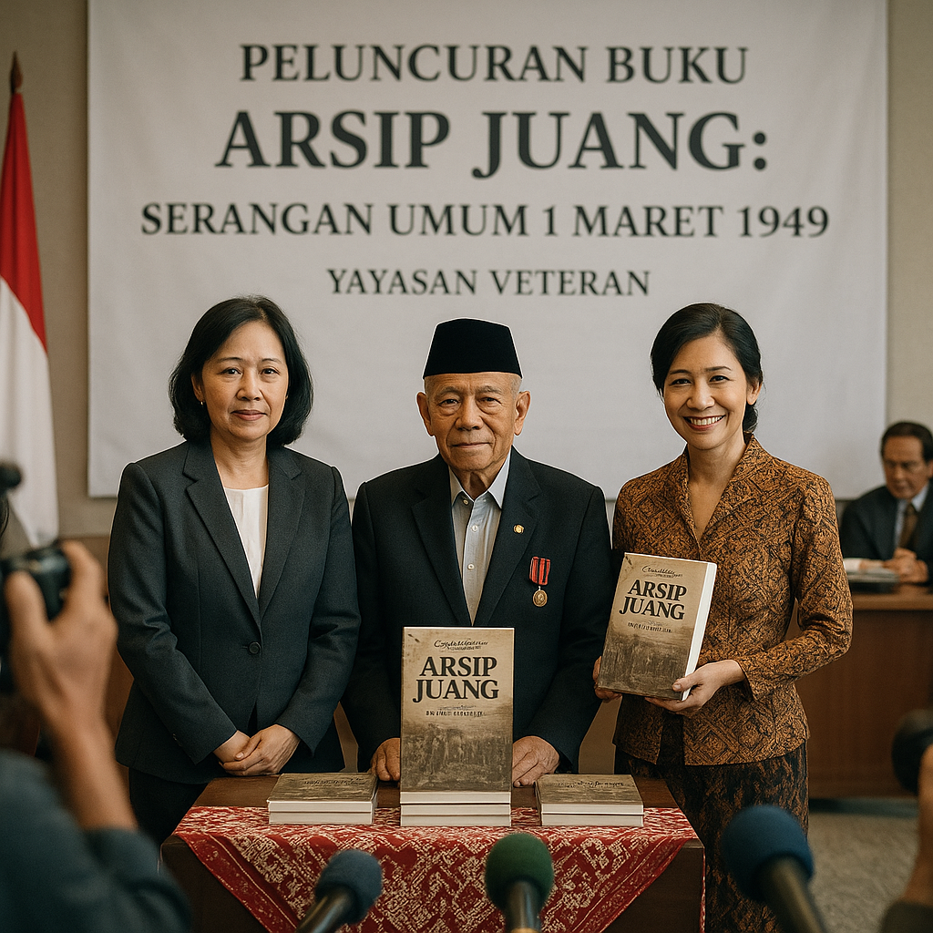 Peluncuran Buku 'Arsip Juang: Serangan Umum 1 Maret 1949' oleh Yayasan Veteran