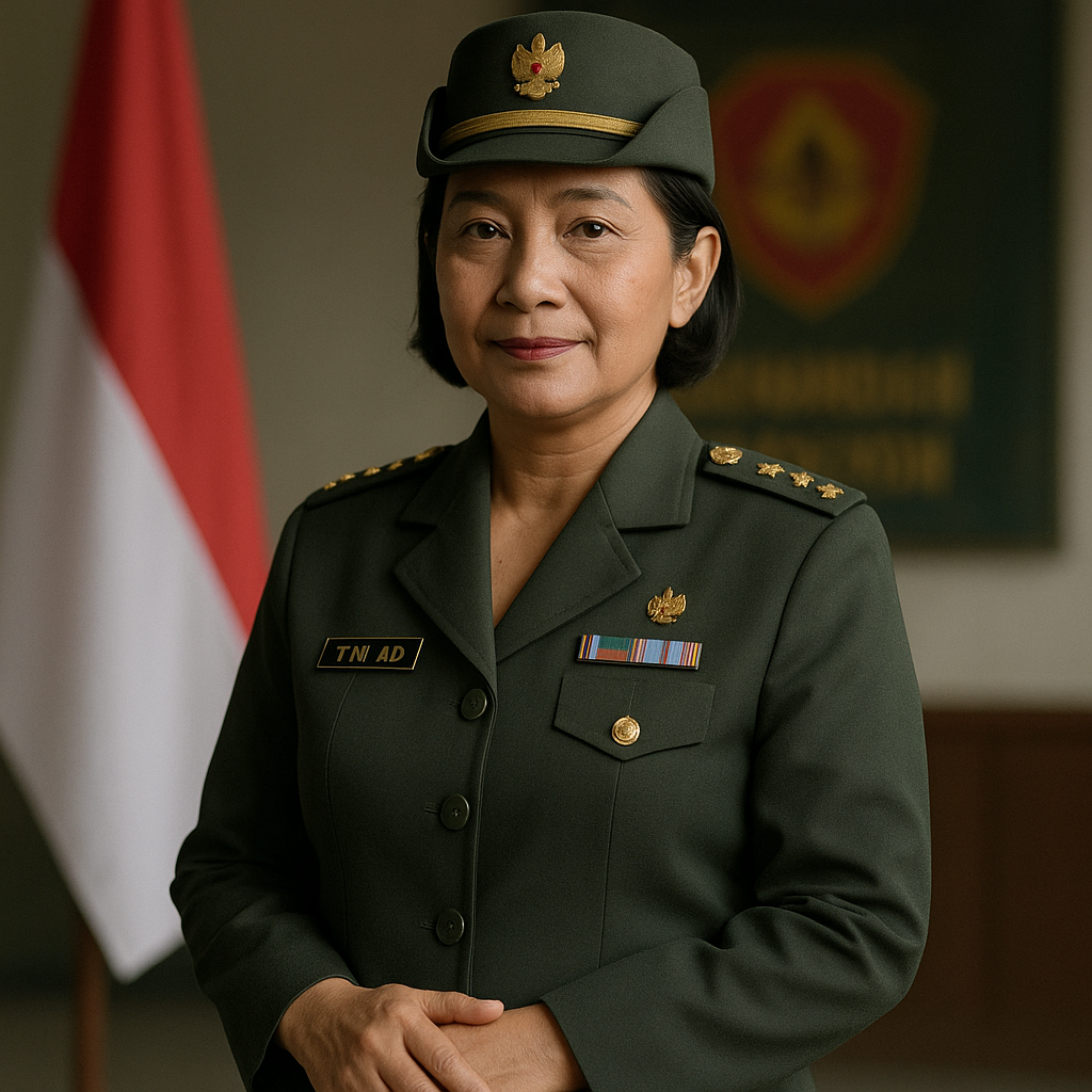 Profil Purnawirawan Perempuan TNI Pertama yang Jadi Komandan Batalyon