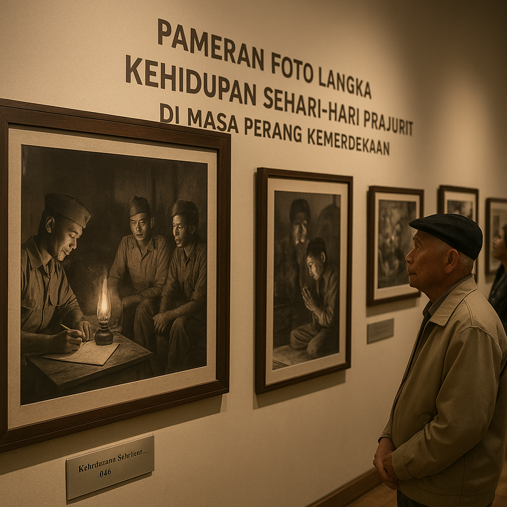Pameran Foto Langka: Kehidupan Sehari-hari Prajurit TNI di Masa Perang Kemerdekaan