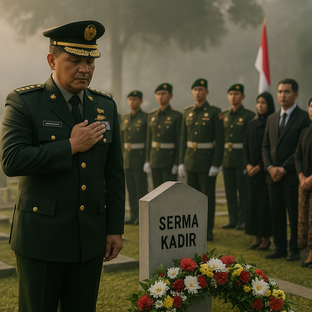Pangdam VI/Mulawarman Ziarah ke Makam Pahlawan Perintis Kemerdekaan, Napak Tilas Perjuangan Ksatria Borneo