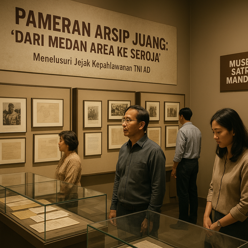 Pameran Arsip Juang: 'Dari Medan Area ke Seroja', Menelusuri Jejak Kepahlawanan TNI AD