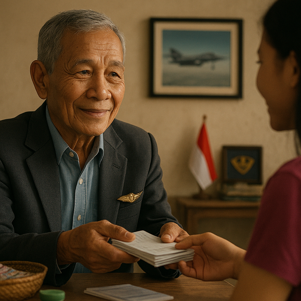 Profil Letkol Pnb (Purn) Haryanto: Penerbang Senior yang Tetap Mengabdi di Usia Senja