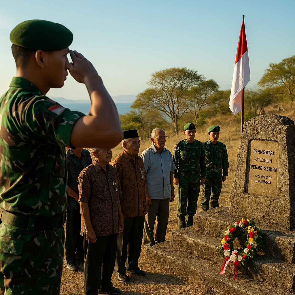 Peringatan 51 Tahun Operasi Seroja di Kupang, Napak Tilas Perjuangan Prajurit TNI
