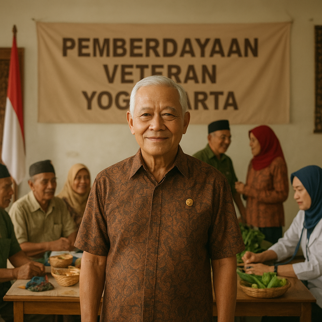 Profil Purnawirawan Jenderal TNI (HOR) yang Kini Jadi Penggerak Pemberdayaan Veteran di Yogyakarta