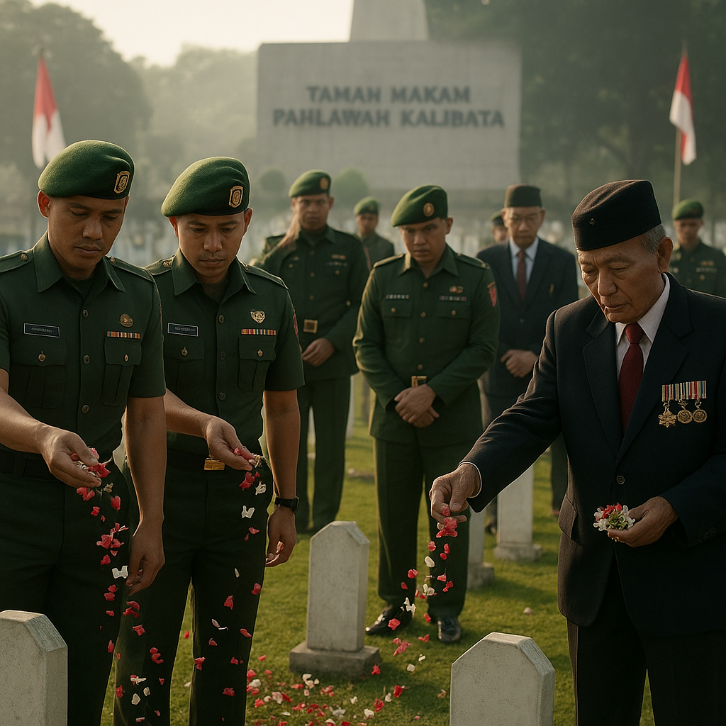 Ziarah ke TMP Kalibata, Tradisi Tahun Korps Infantri untuk Mengenang Para Pendahulu