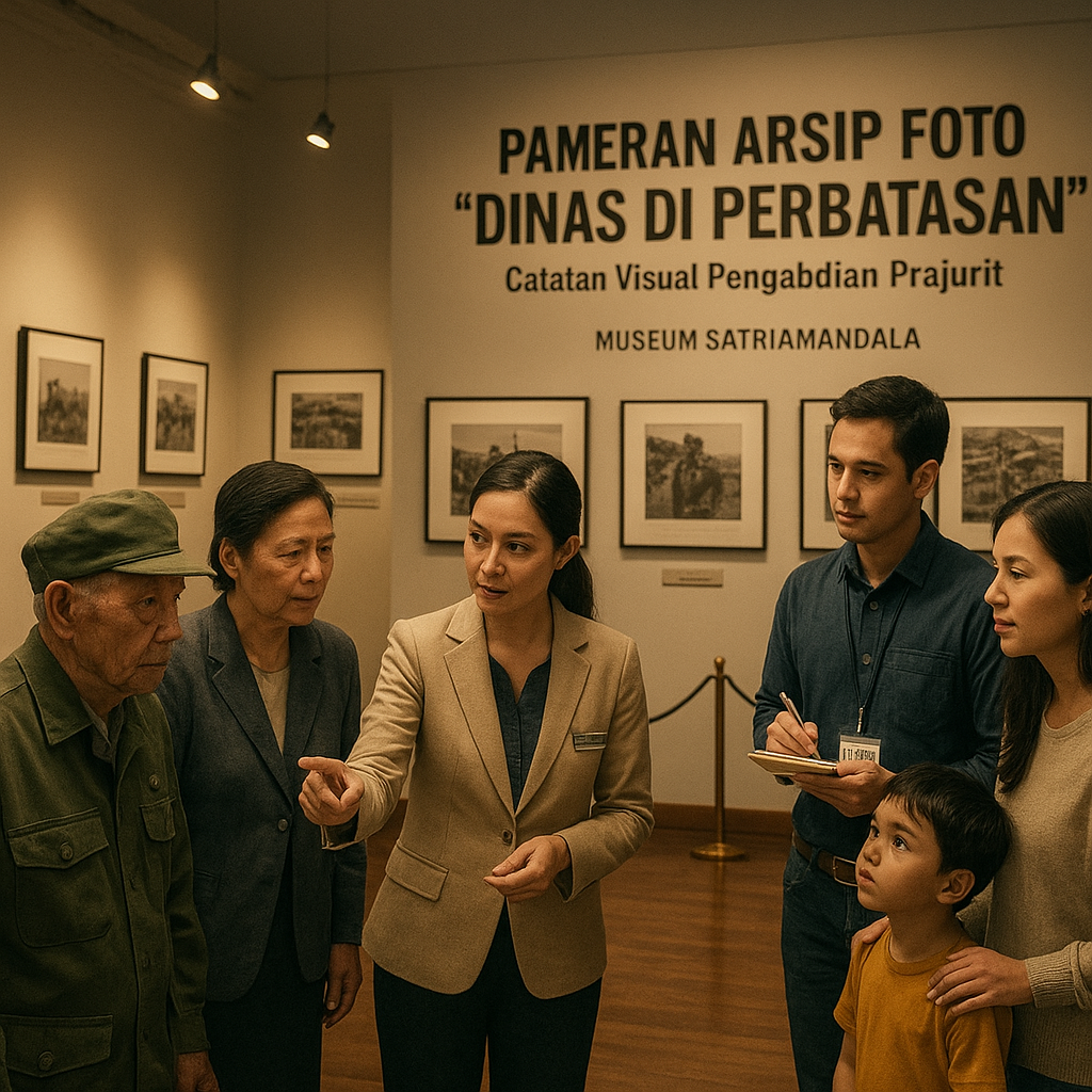 Pameran Arsip Foto 'Dinas di Perbatasan' di Museum Satriamandala, Catatan Visual Pengabdian Prajurit