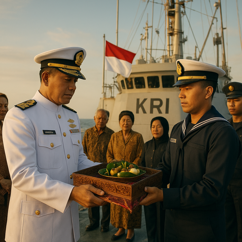 Upacara Tradisi "Tepak Sirih" di KRI, Warisan Budaya Maritim yang Tetap Lestari